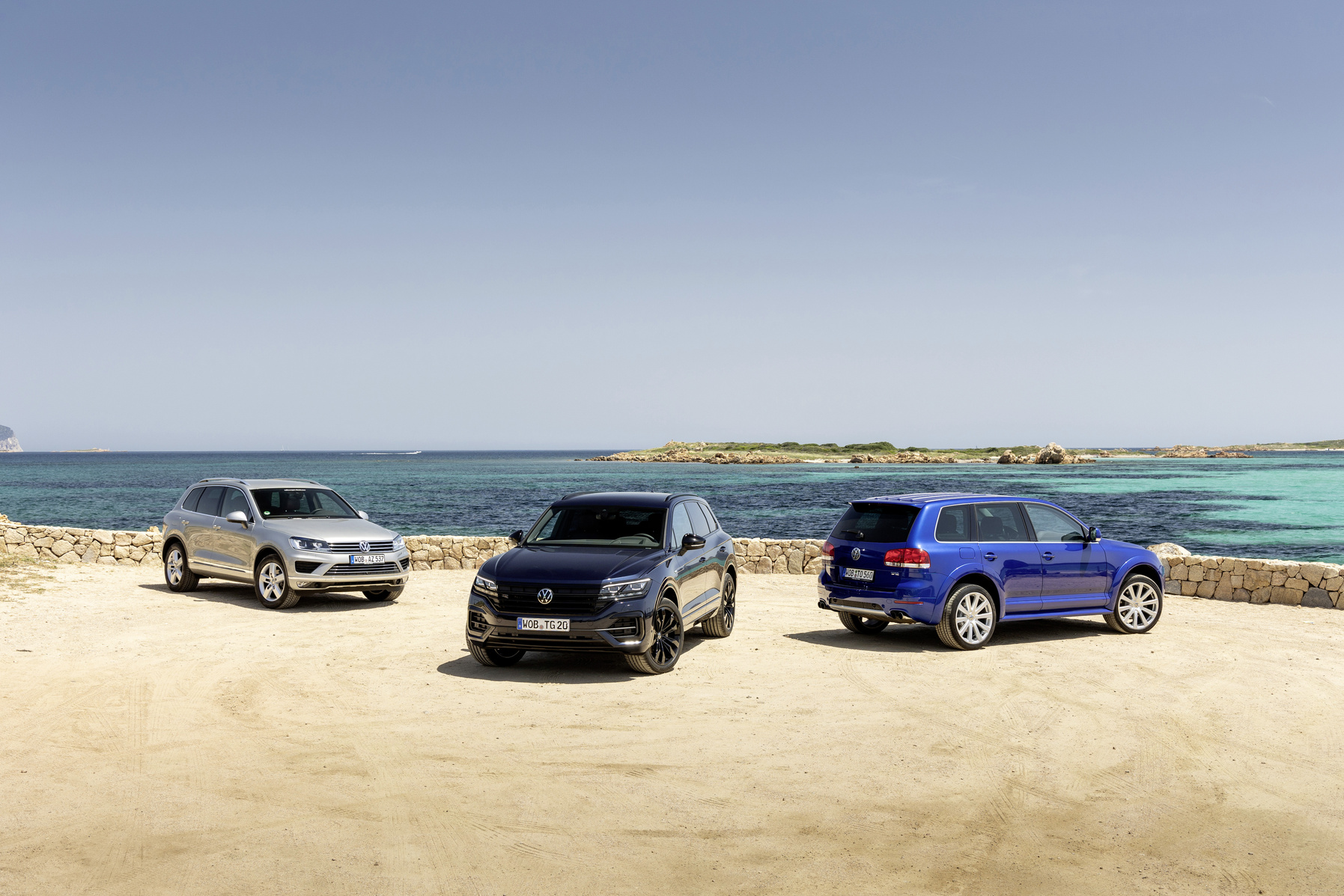 VW Touareg Generationen