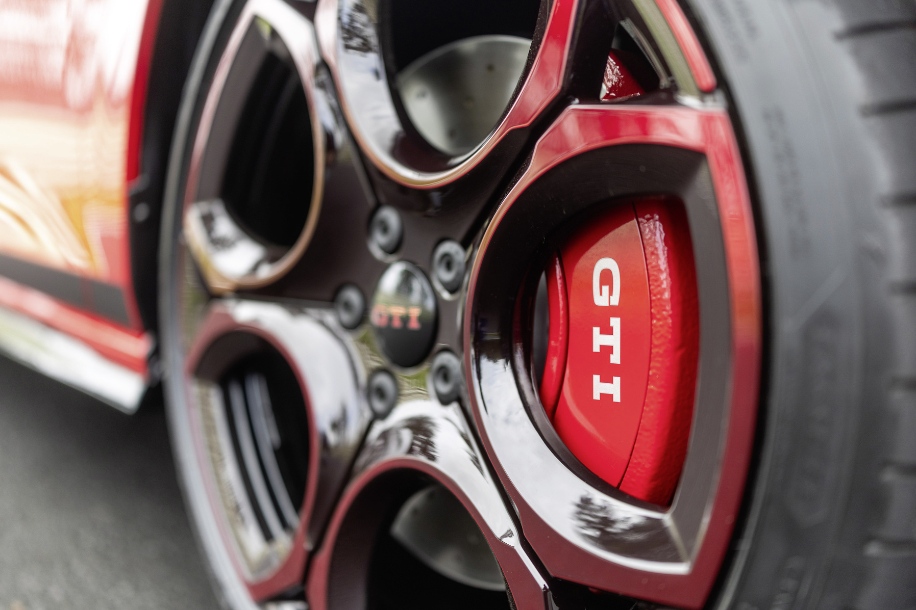 Innenraum des Golf GTI Edition 50