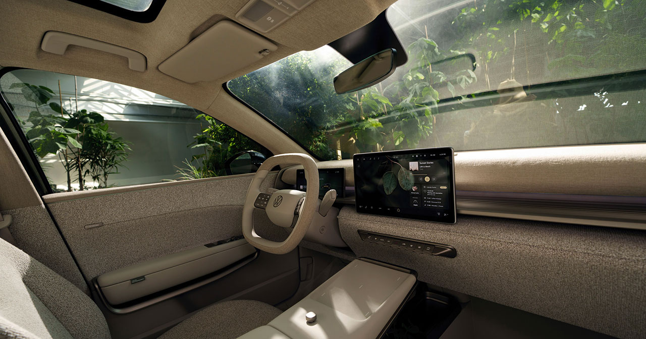 ID. Cross Interieur mit Mitteltablet ID. Cross Interieur mit Mitteltablet