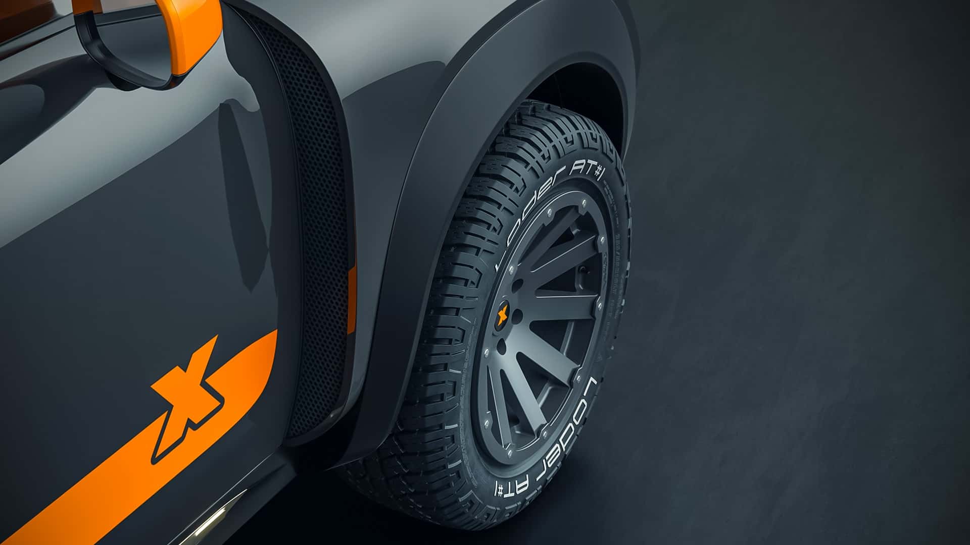 Mini Countryman im Stil der Rallye Dakar, Ansicht 4 Mini Countryman im Stil der Rallye Dakar, Ansicht 4