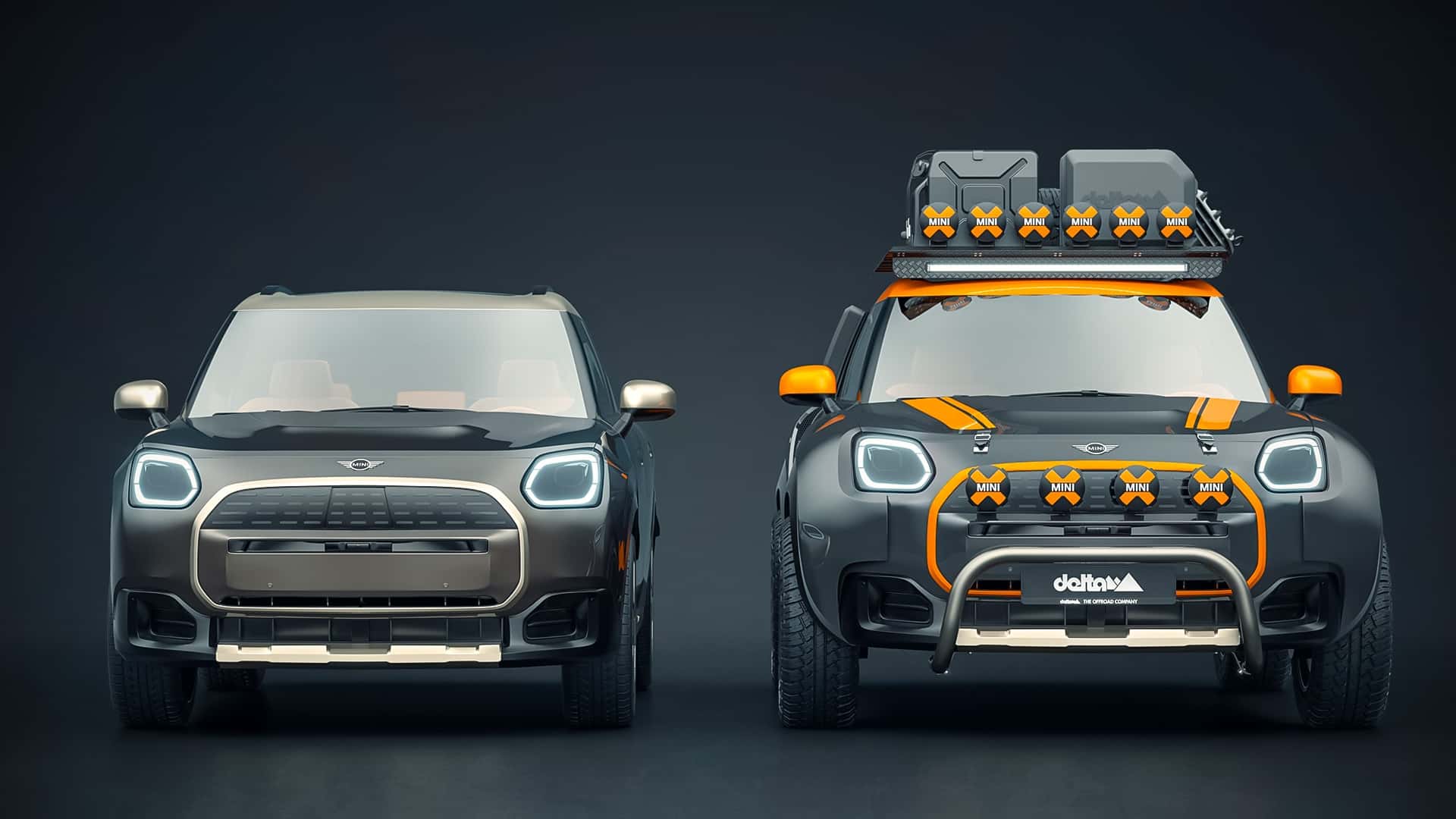 Mini Countryman im Stil der Rallye Dakar, Ansicht 5 Mini Countryman im Stil der Rallye Dakar, Ansicht 5