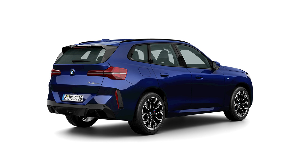Innenraum des neuen BMW X3 40d xDrive Innenraum des neuen BMW X3 40d xDrive