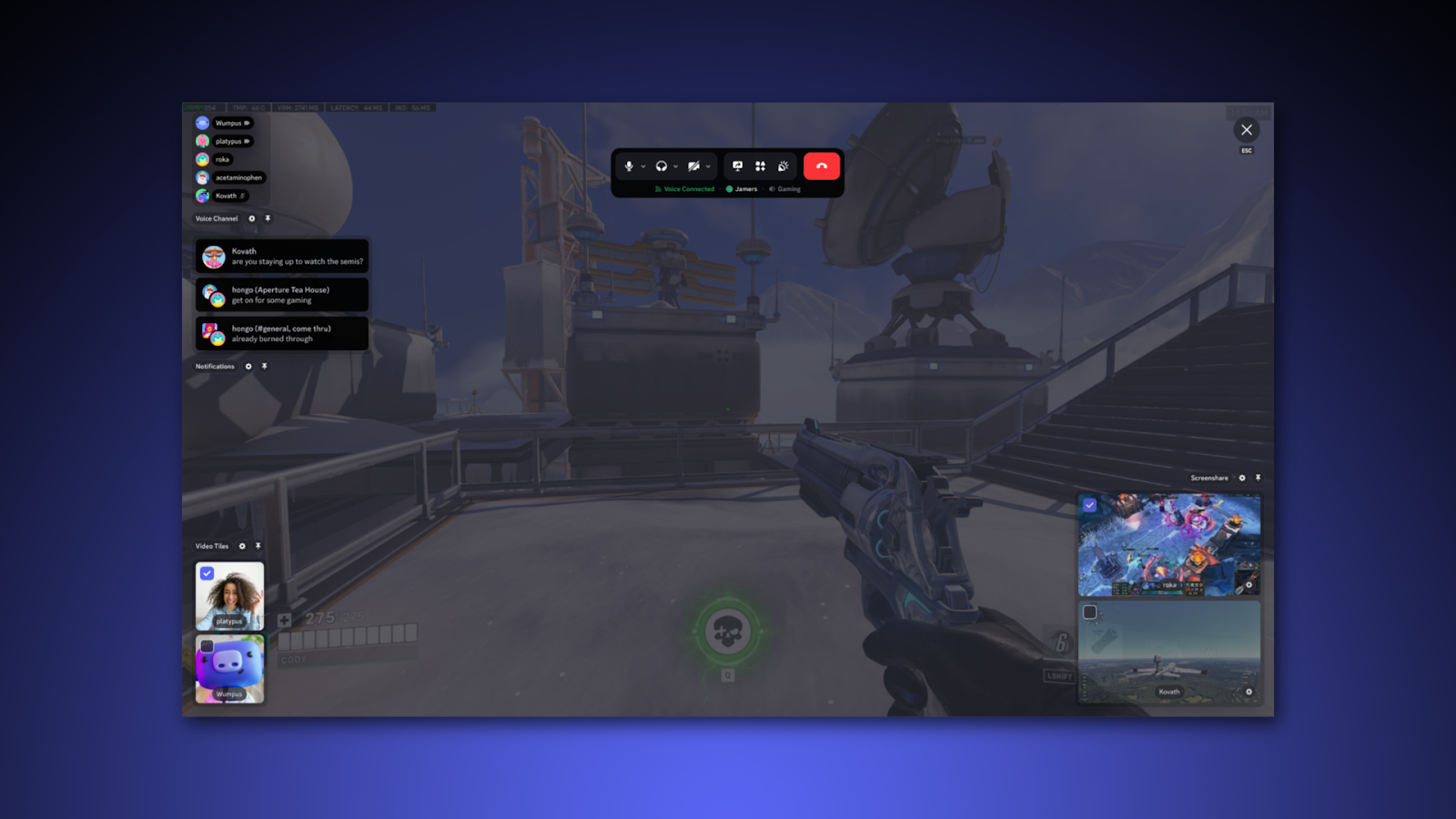 Neue Discord-Ausgabe über dem Spiel (Overlay)