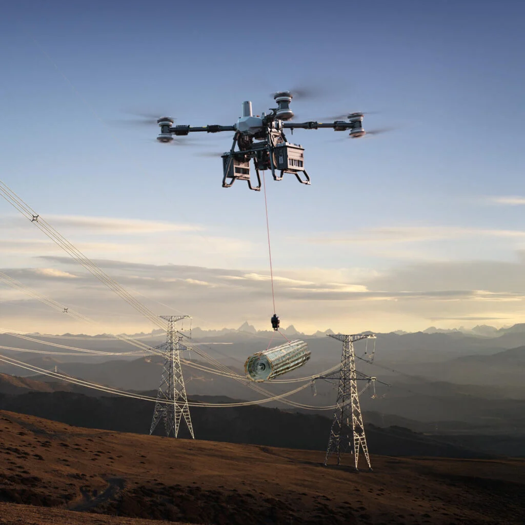 DJI FlyCart 100 in der Luft