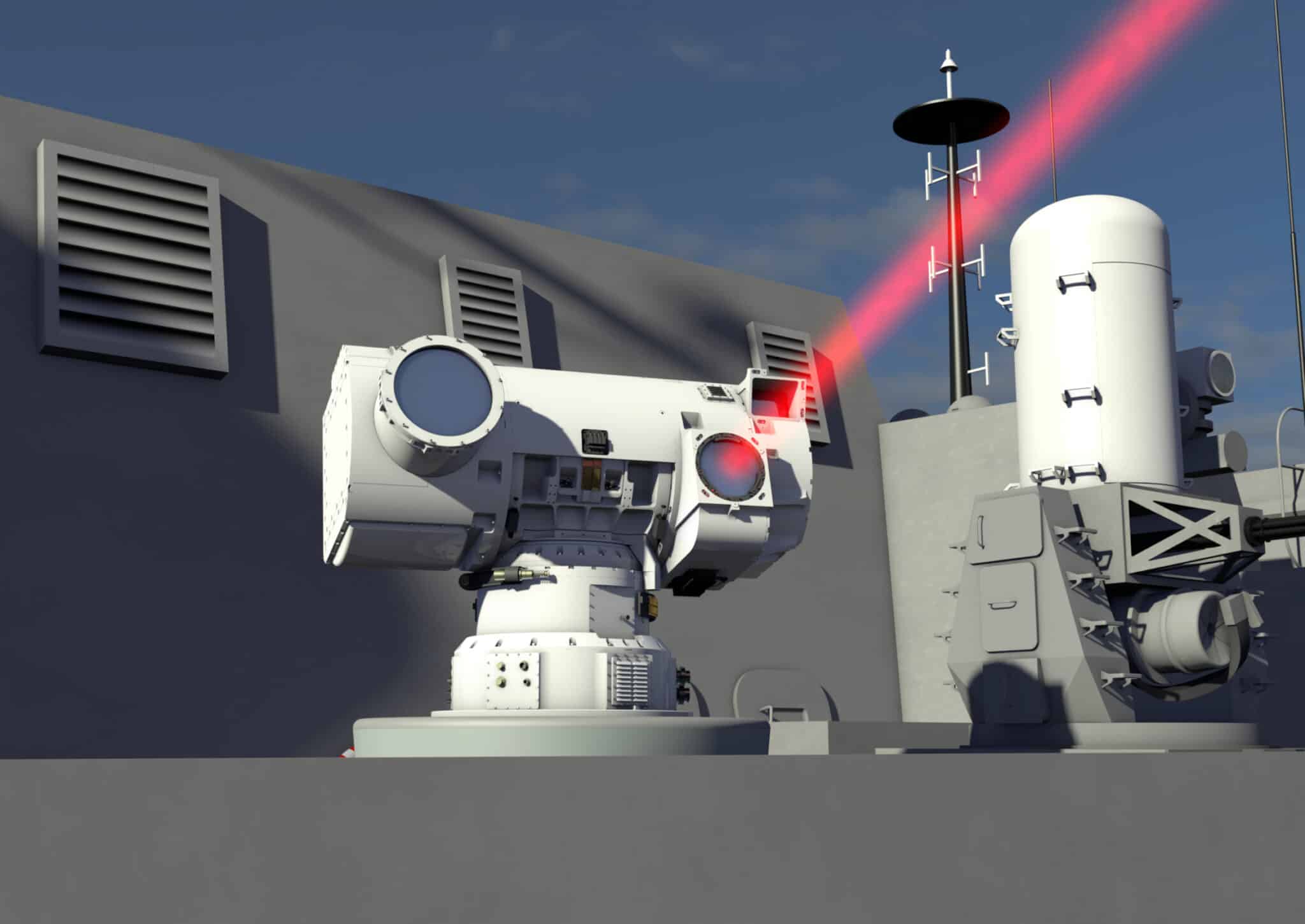 DragonFire Illustration der DragonFire-Laserwaffe von Naval News