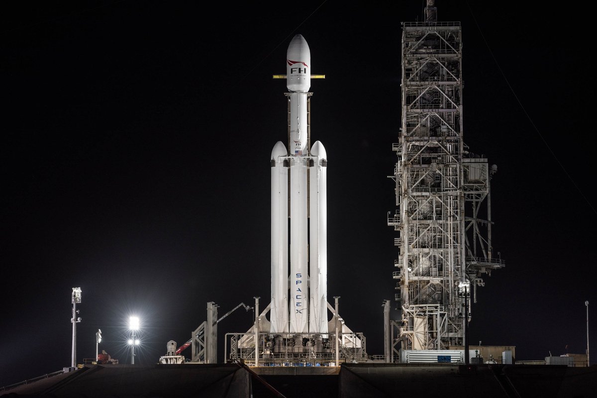 Die leistungsstärkste Rakete der Welt ist zurück - der erste Start der SpaceX Falcon Heavy seit drei Jahren steht in wenigen Stunden bevor: So sehen Sie zu Die leistungsstärkste Rakete der Welt ist zurück - der erste Start der SpaceX Falcon Heavy seit drei Jahren steht in wenigen Stunden bevor: So sehen Sie zu