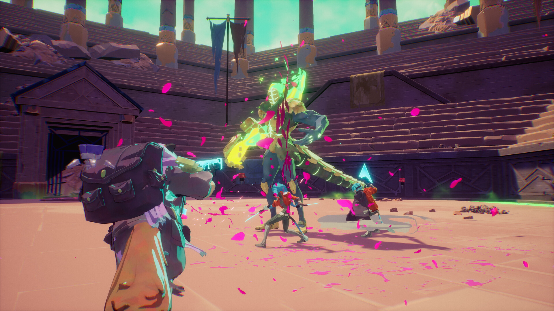 Screenshot aus dem Spiel Hyper Light Breaker Screenshot aus dem Spiel Hyper Light Breaker