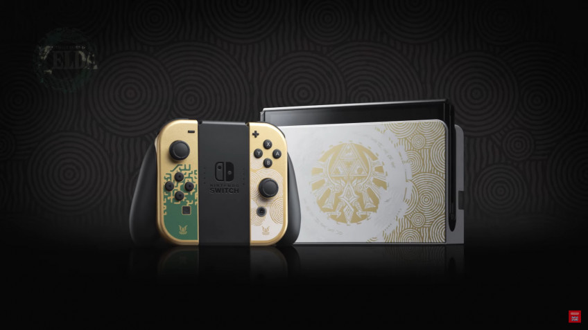 Nintendo hat eine limitierte Auflage der Switch OLED-Konsole vorgestellt, die im Stil von The Legend of Zelda: Tears of the Kingdom-6 Nintendo hat eine limitierte Auflage der Switch OLED-Konsole vorgestellt, die im Stil von The Legend of Zelda: Tears of the Kingdom-6