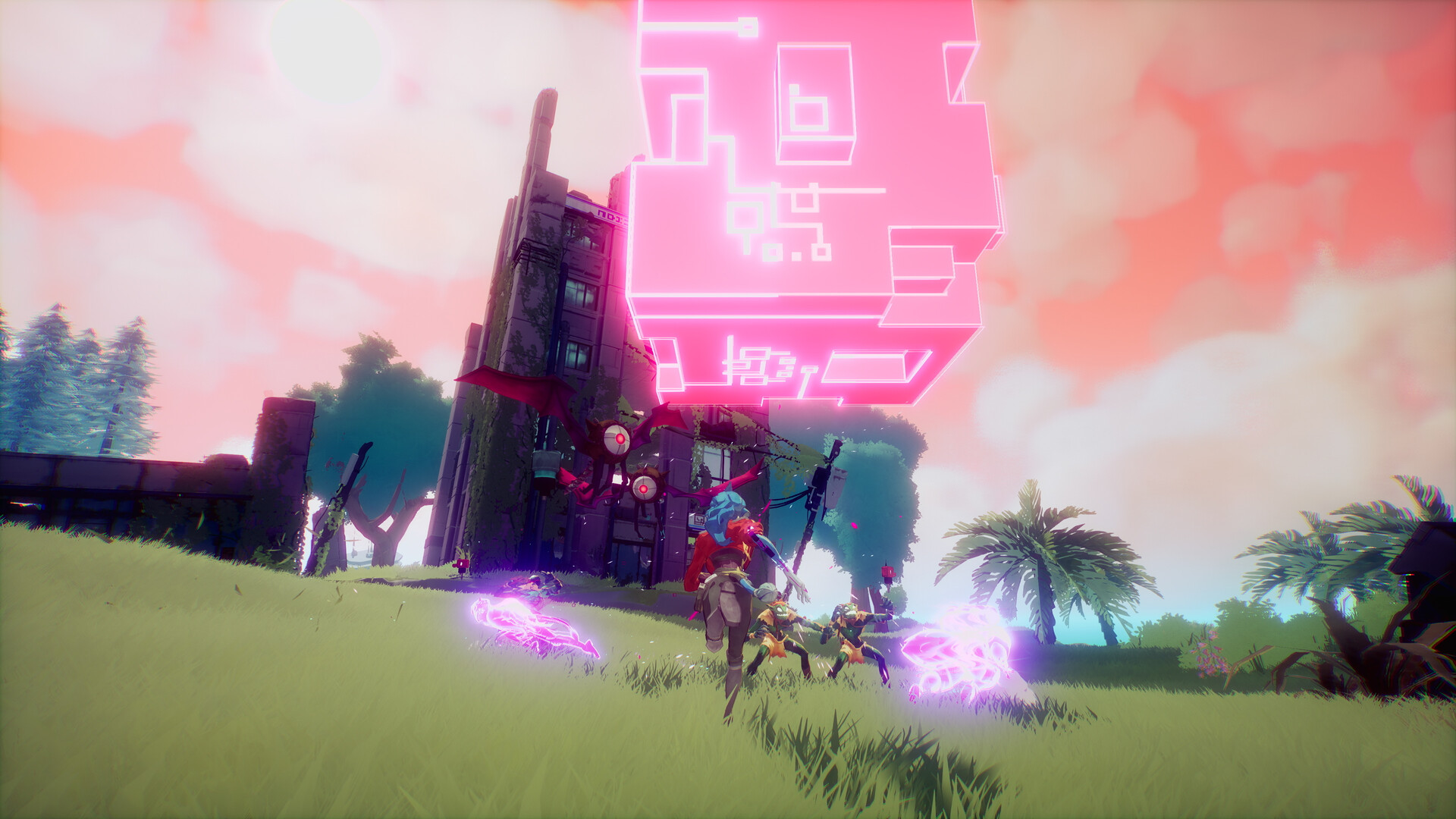 Screenshot aus dem Spiel Hyper Light Breaker Screenshot aus dem Spiel Hyper Light Breaker