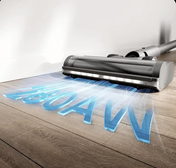 Darstellung der Saugleistung des Xiaomi G30 Max Staubsaugers Darstellung der Saugleistung des Xiaomi G30 Max Staubsaugers