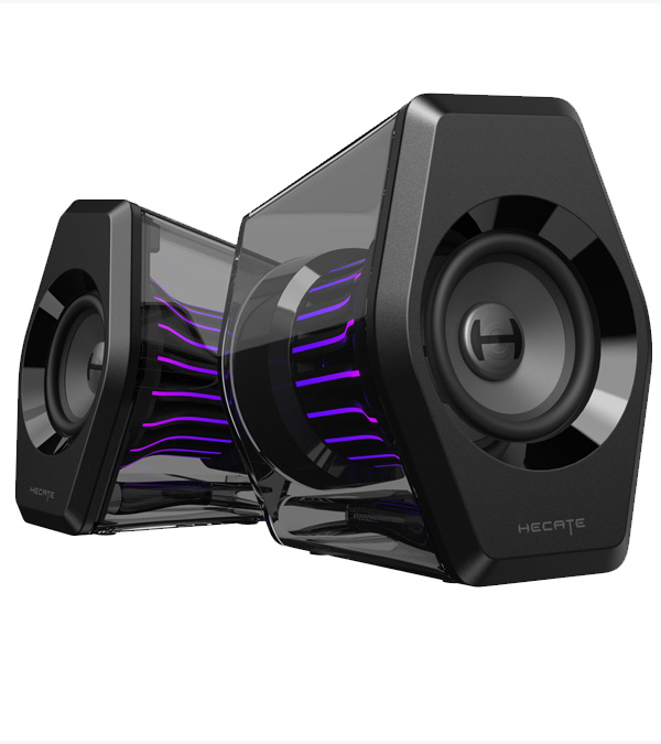 Edifier G2000 Pro Kompaktlautsprecher mit RGB-Beleuchtung Edifier G2000 Pro Kompaktlautsprecher mit RGB-Beleuchtung