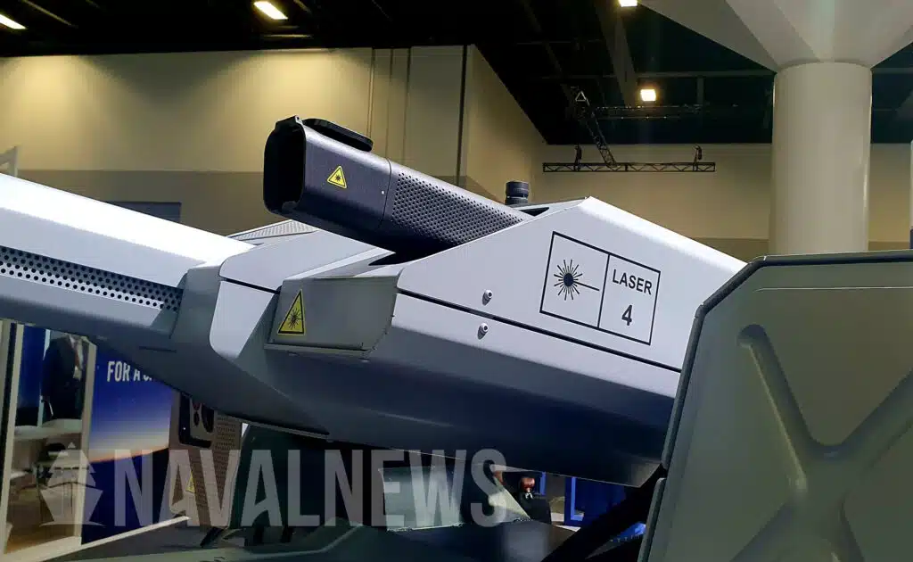Dazzler - Kampfmodul mit 500-W-Laserwaffe, Maschinenkanone und Maschinengewehr zur Abwehr von Drohnen-2 Dazzler - Kampfmodul mit 500-W-Laserwaffe, Maschinenkanone und Maschinengewehr zur Abwehr von Drohnen-2