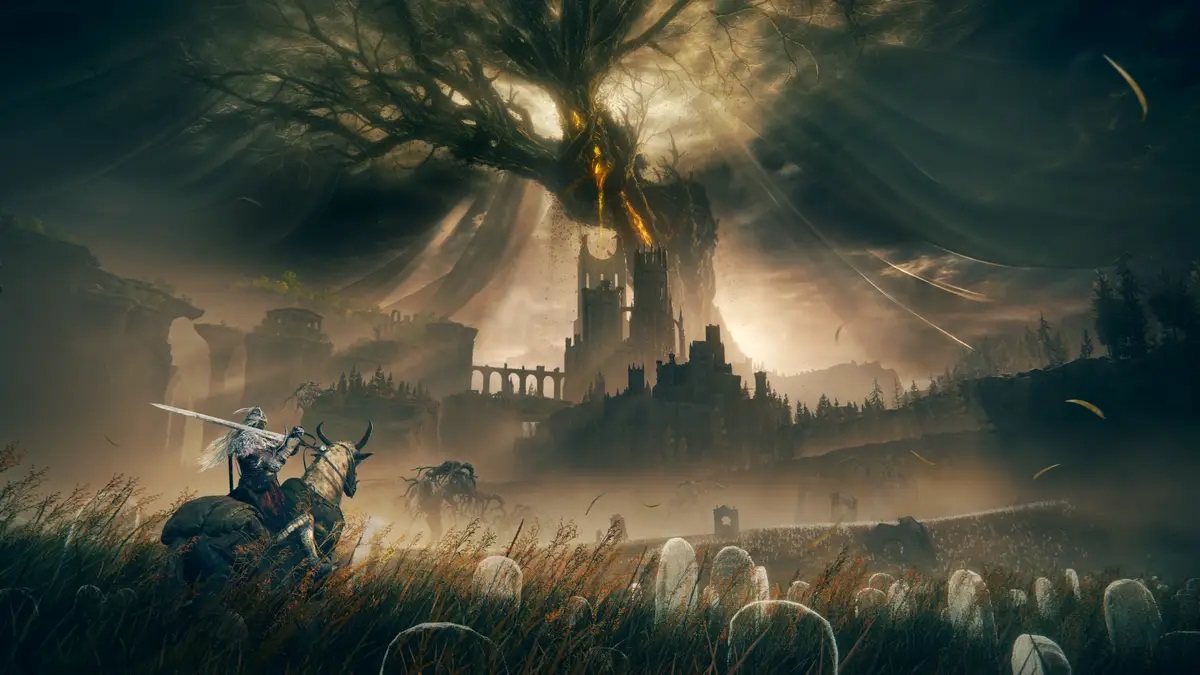 Ein phantasmagorisches Monster, das ein goldenes Leuchten verströmt: Die Entwickler von Elden Ring haben die Grafik eines neuen Gegners aus dem Add-on Shadow of the Erdtree enthüllt