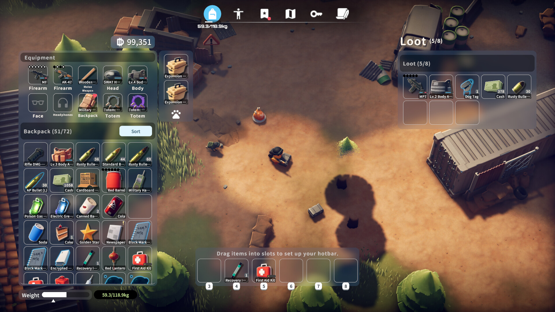 Screenshot des Escape From Duckov Gameplays 4 Screenshot des Escape From Duckov Gameplays 4