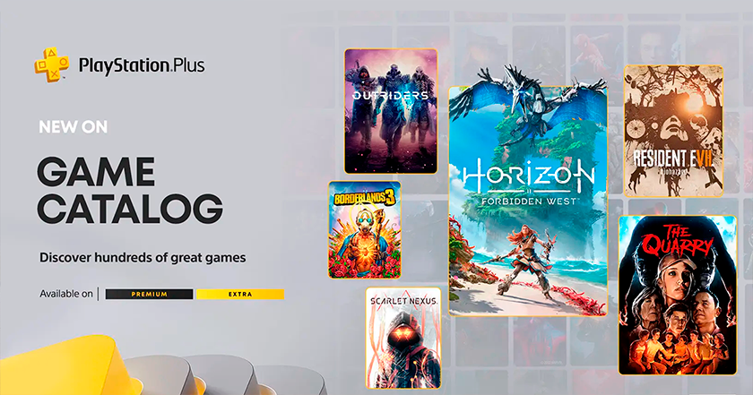 PlayStation wird am 21. Februar neue Spiele in die Extra- und Deluxe-Bibliotheken aufnehmen: Horizon Forbidden West, The Quarry, Borderlands 3 und andere PlayStation wird am 21. Februar neue Spiele in die Extra- und Deluxe-Bibliotheken aufnehmen: Horizon Forbidden West, The Quarry, Borderlands 3 und andere