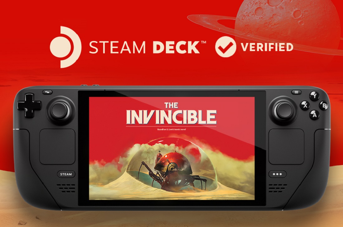 Der atmosphärische Thriller The Invincible wird ab dem Veröffentlichungsdatum vollständig mit der Handheld-Konsole Steam Deck kompatibel sein Der atmosphärische Thriller The Invincible wird ab dem Veröffentlichungsdatum vollständig mit der Handheld-Konsole Steam Deck kompatibel sein