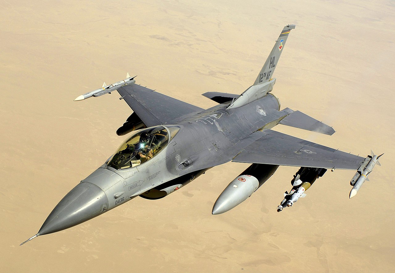 F-16-Kampfjet F-16-Kampfjet