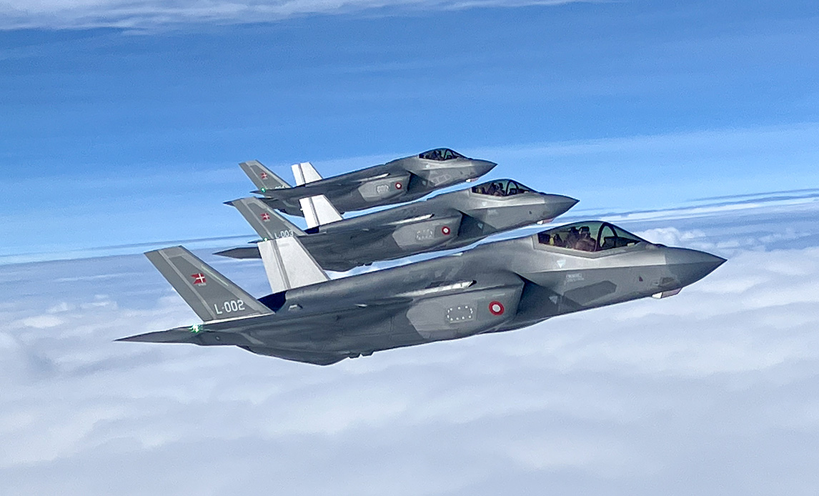 Die neue dänische F-35A Die neue dänische F-35A