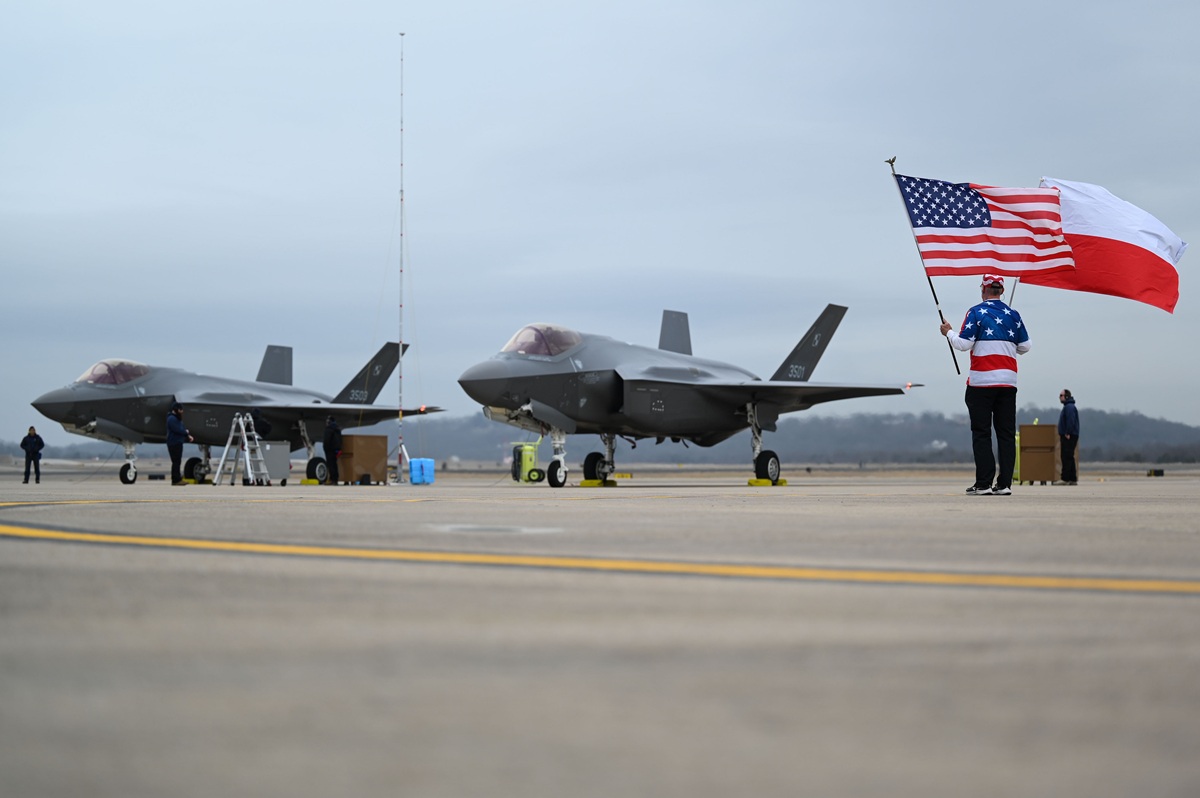 Polens F-35A Lightning II. Illustration: US-LUFTWAFFE