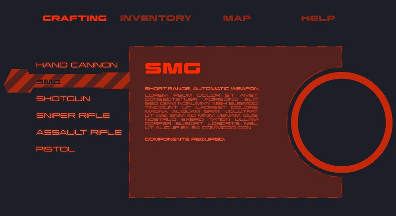 Screenshot der Benutzeroberfläche des unangekündigten Spiels von Bend Studio