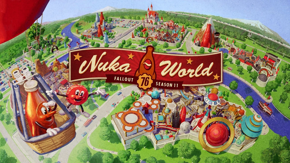 Neues Ereignis und Bonus: Der Nuka World-Themenpark wird in der elften Saison von Fallout 76 eröffnet Neues Ereignis und Bonus: Der Nuka World-Themenpark wird in der elften Saison von Fallout 76 eröffnet