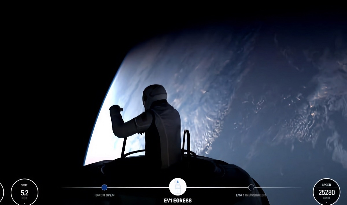 Einzigartiges Video: Mitglieder der Polaris-Down-Mission führten den allerersten Weltraumspaziergang von nicht professionellen Astronauten durch Einzigartiges Video: Mitglieder der Polaris-Down-Mission führten den allerersten Weltraumspaziergang von nicht professionellen Astronauten durch