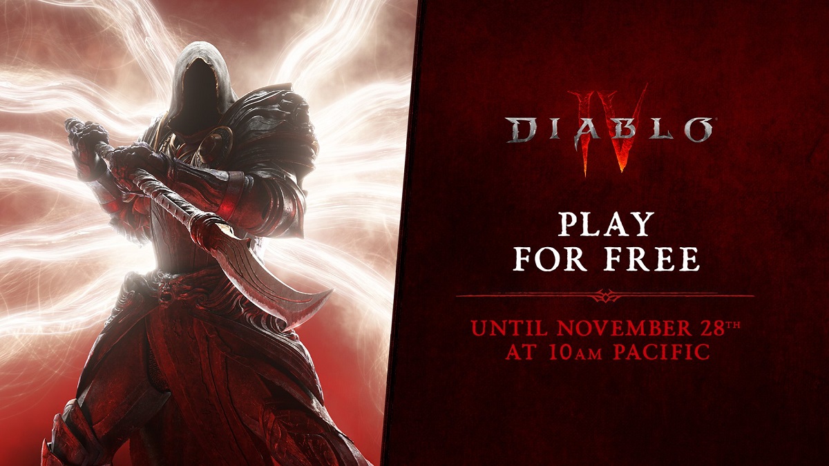 Blizzard bietet Steam-Nutzern eine kostenlose Testversion von Diablo IV und einen Rabatt von 40% auf das Spiel an Blizzard bietet Steam-Nutzern eine kostenlose Testversion von Diablo IV und einen Rabatt von 40% auf das Spiel an