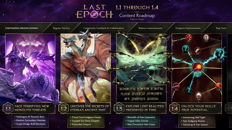 Der Entwicklungsplan für das Action-RPG Last Epoch wurde veröffentlicht: Das Spiel wird neue Bosse, Gegenstände, ein Story-Kapitel und ein Transmogrifikations-System enthalten-2