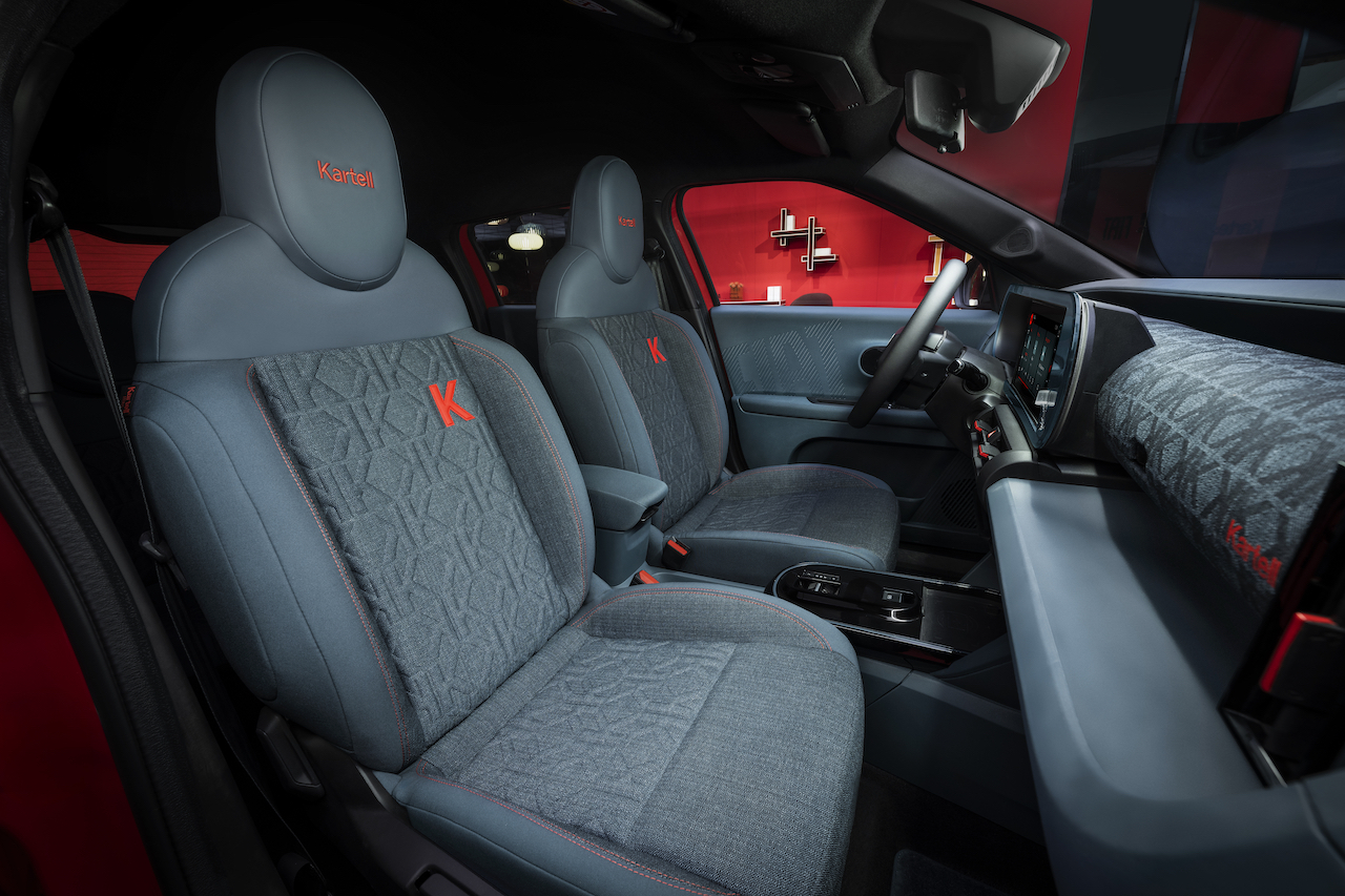 Innenraum des Fiat Grande Panda Kartell