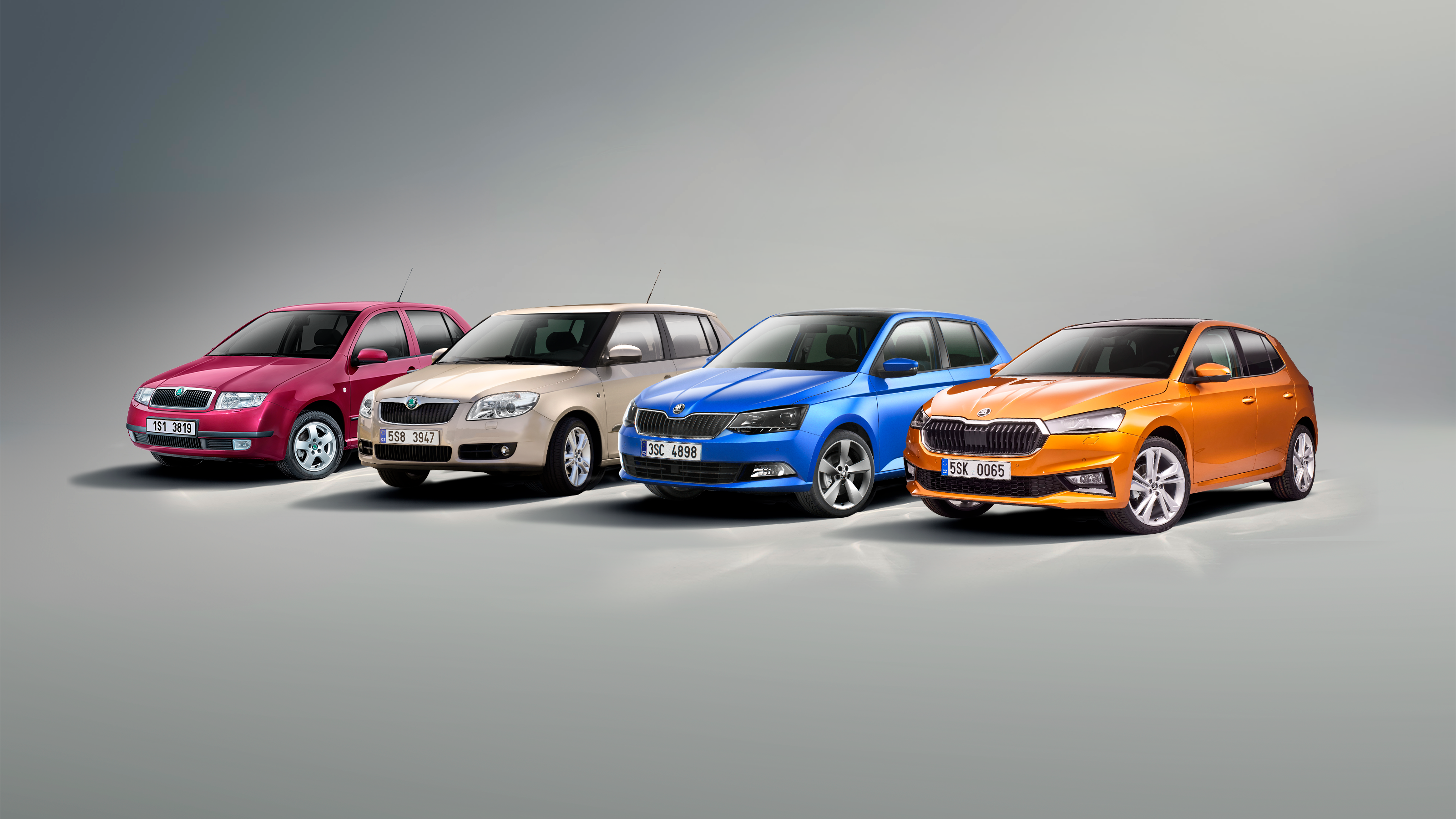 Alle Generationen des Skoda Fabia Alle Generationen des Skoda Fabia