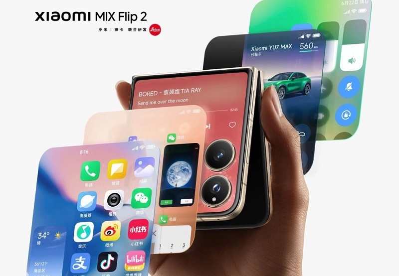 Xiaomi Mix Flip 2 faltbares Smartphone Xiaomi Mix Flip 2 faltbares Smartphone
