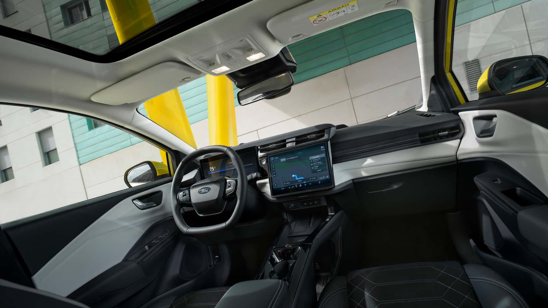 Ford Puma Gen-E in einer neutralen Atmosphäre. Ford Puma Gen-E in einer neutralen Atmosphäre.