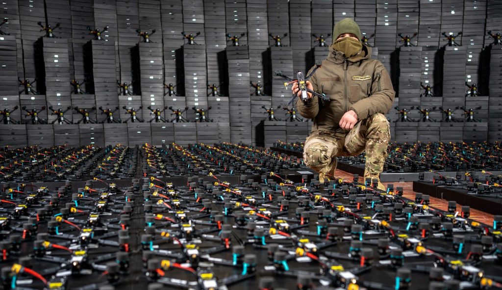 Ukrainische FPV-Drohnen