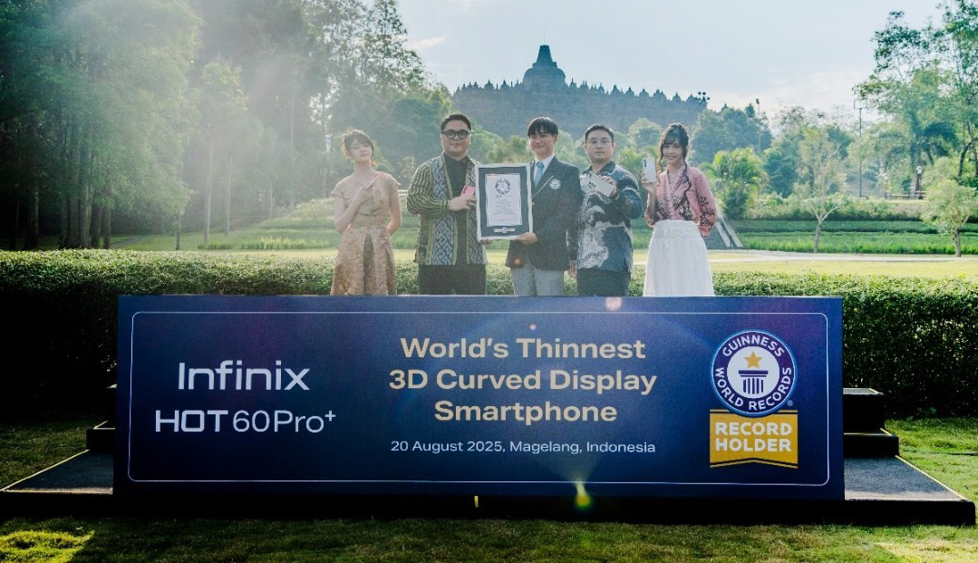 Infinix HOT 60 Pro+ offiziell vom Guinness-Weltrekord anerkannt Infinix HOT 60 Pro+ offizieller Vertreter