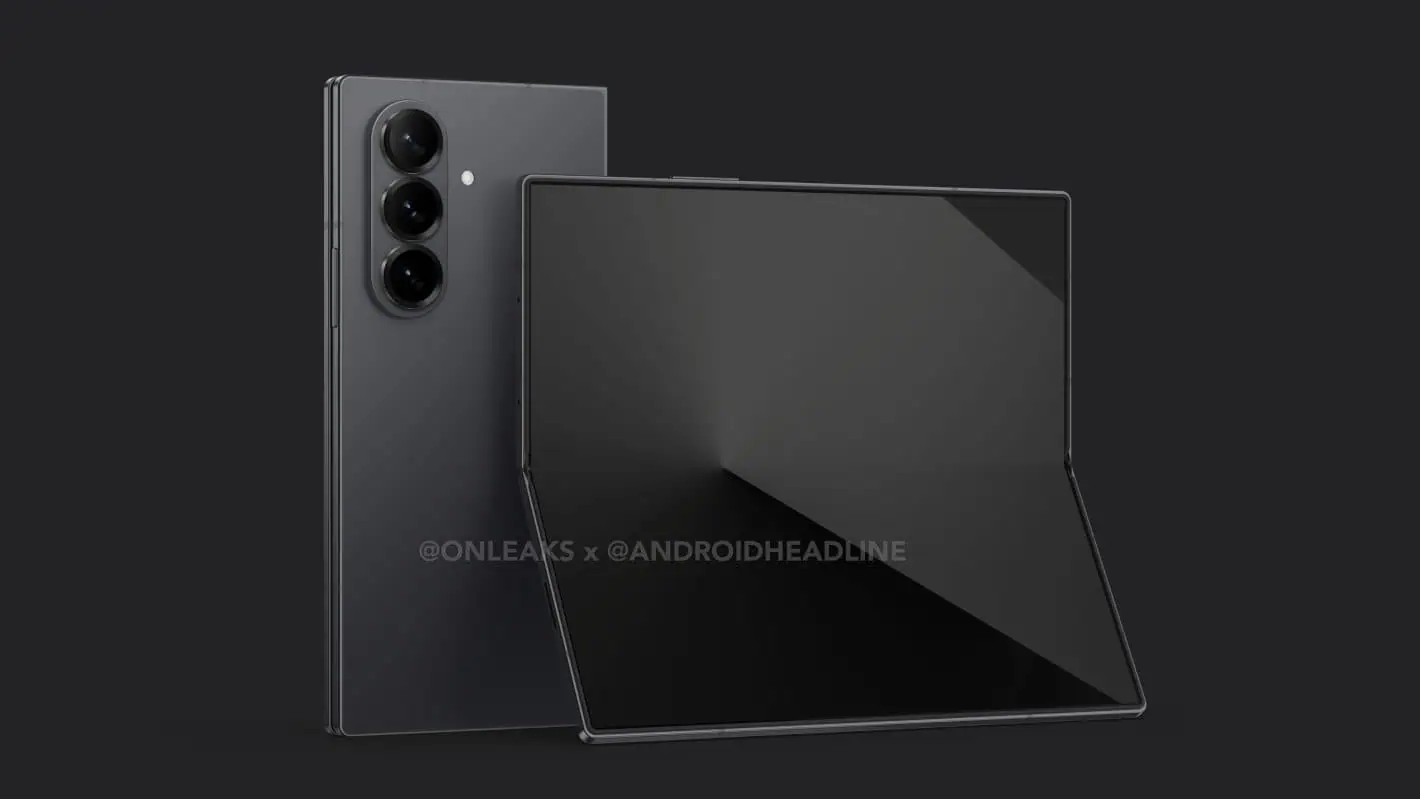 Samsung Galaxy Z Fold 7 - Rendering 3