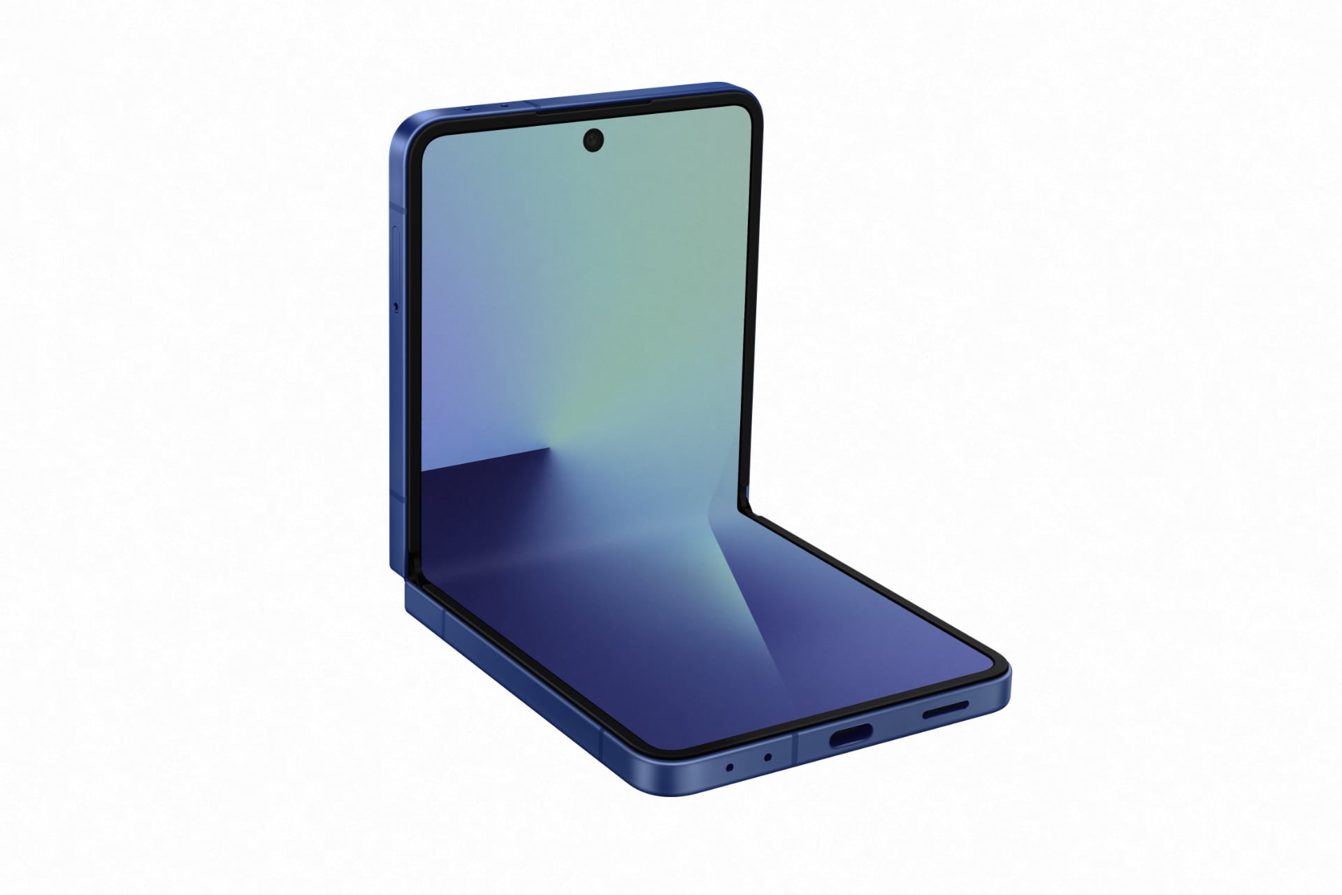 Samsung Galaxy Flip7 mit geöffnetem Display Samsung Galaxy Flip7 mit geöffnetem Display