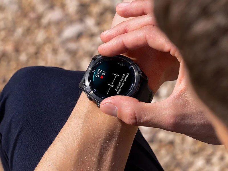 Die EKG-App von Garmin Garmin-App für Elektrokardiogramm (EKG)