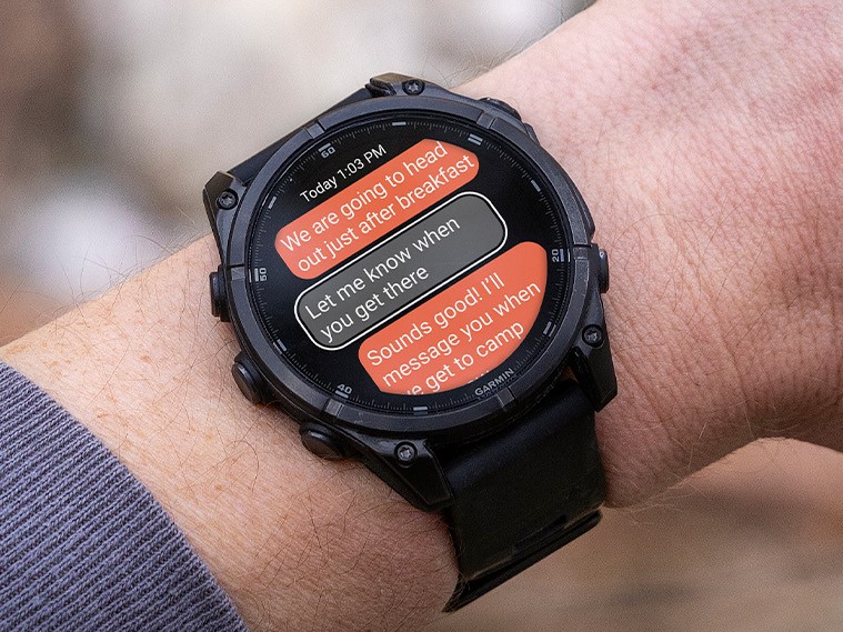 Neue QWERTY-Tastatur auf der Garmin Fenix 8 Neue QWERTY-Tastatur auf der Garmin Fenix 8