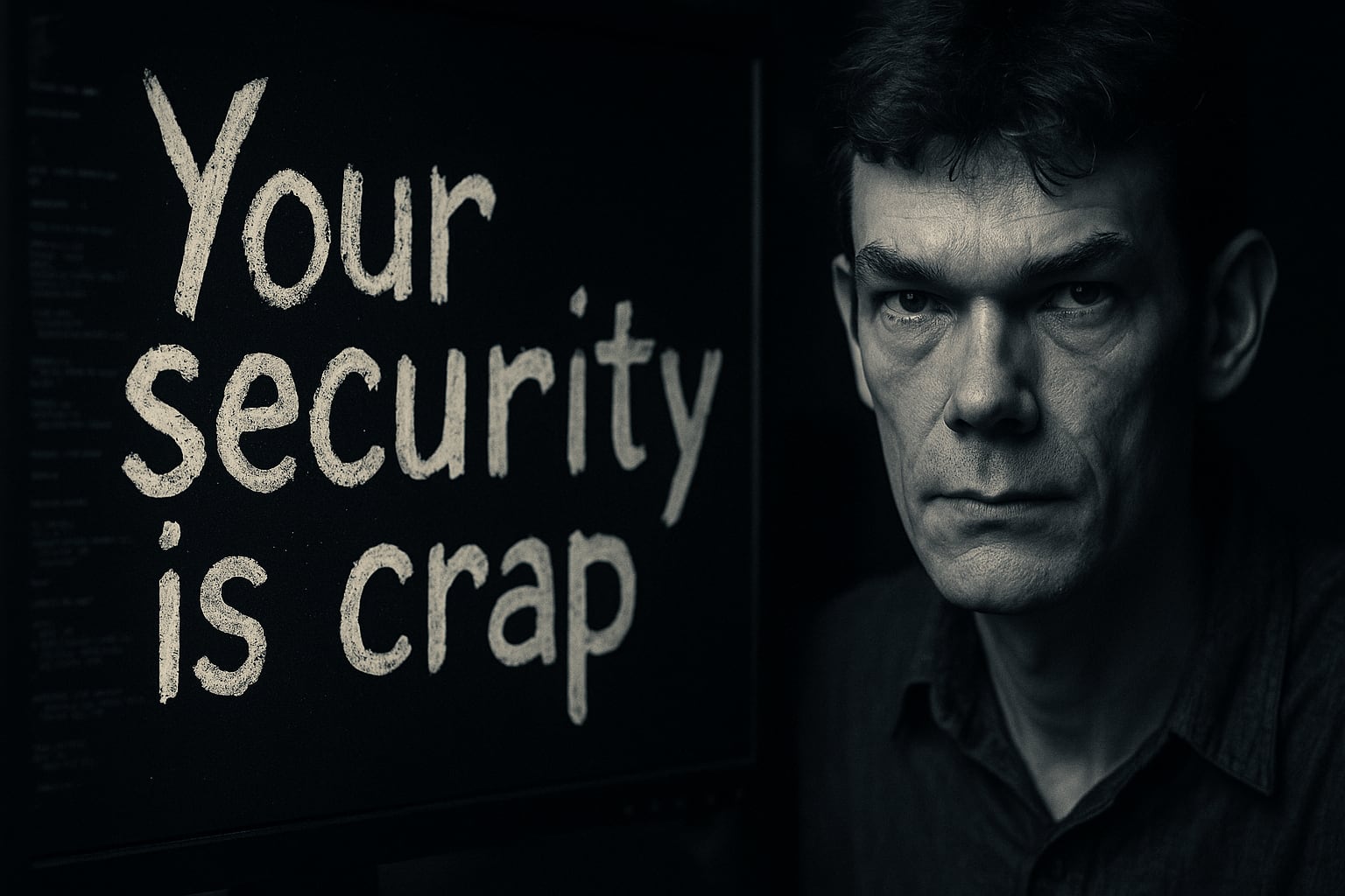 Eure Verteidigung ist Mist - das ist die Botschaft von Gary McKinnon Eure Verteidigung ist Mist - das ist die Botschaft von Gary McKinnon