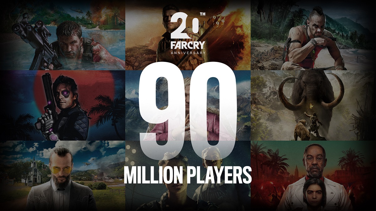 90 Millionen Spieler in 20 Jahren: Ubisoft prahlte mit dem Erfolg der Far Cry-Reihe und kündigte eine Sondersendung an 90 Millionen Spieler in 20 Jahren: Ubisoft prahlte mit dem Erfolg der Far Cry-Reihe und kündigte eine Sondersendung an