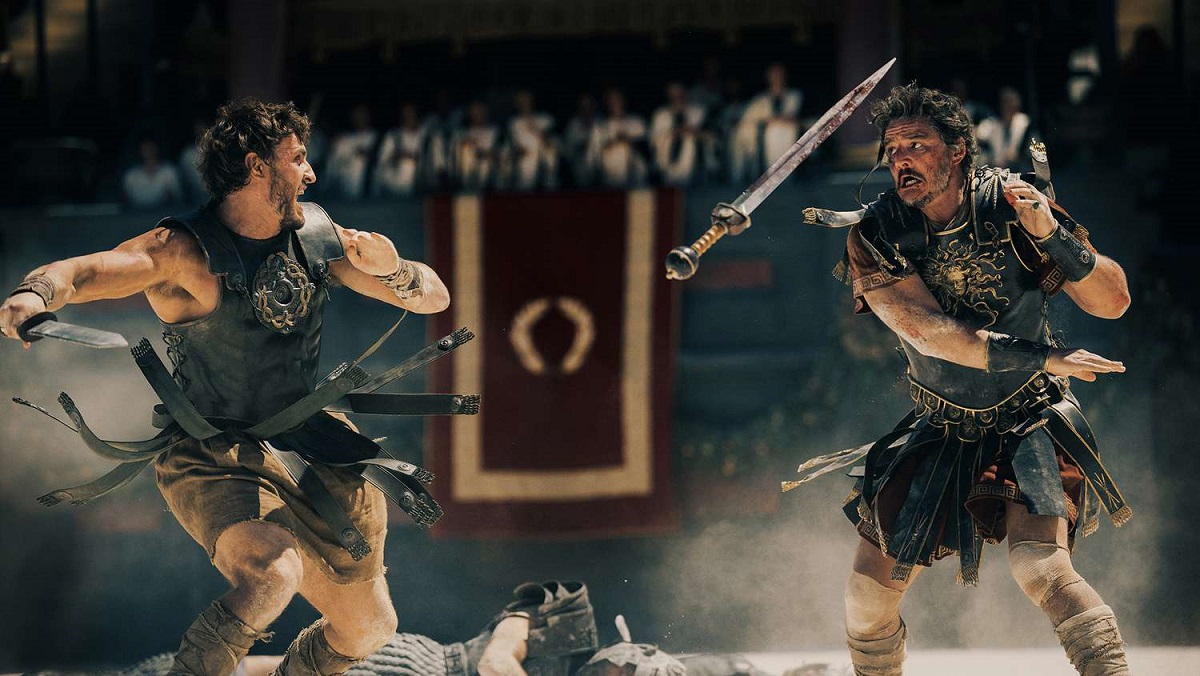 Der spektakuläre Teaser für Ridley Scotts Gladiator 2 wurde enthüllt: Paramount Pictures wird heute einen umfangreichen Trailer veröffentlichen Der spektakuläre Teaser für Ridley Scotts Gladiator 2 wurde enthüllt: Paramount Pictures wird heute einen umfangreichen Trailer veröffentlichen