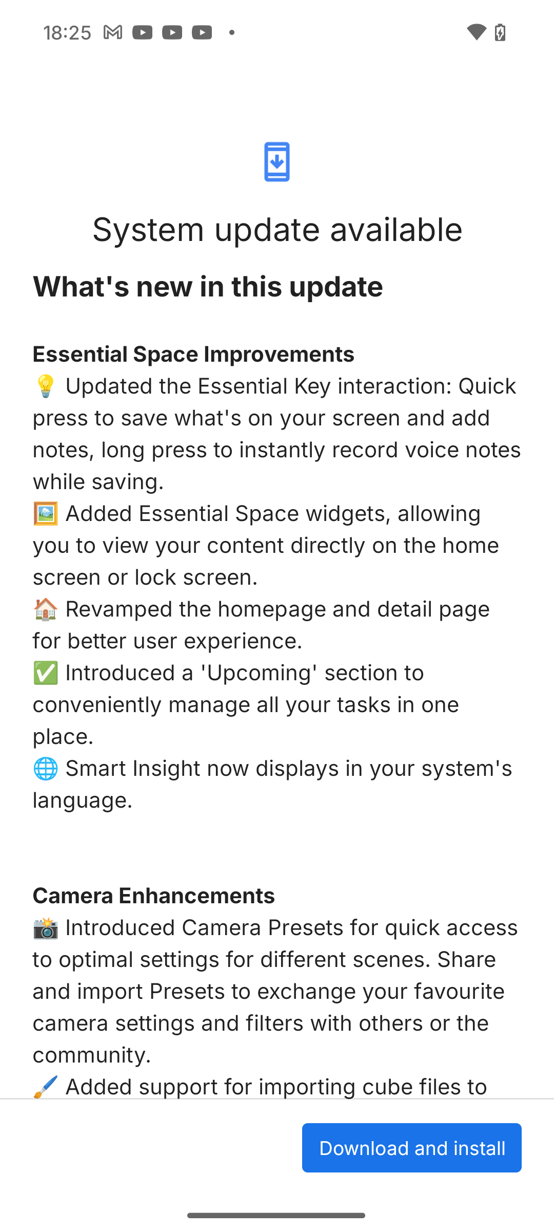 Screenshot der Nothing Phone (3a) Schnittstelle Screenshot der Nothing Phone (3a) Schnittstelle