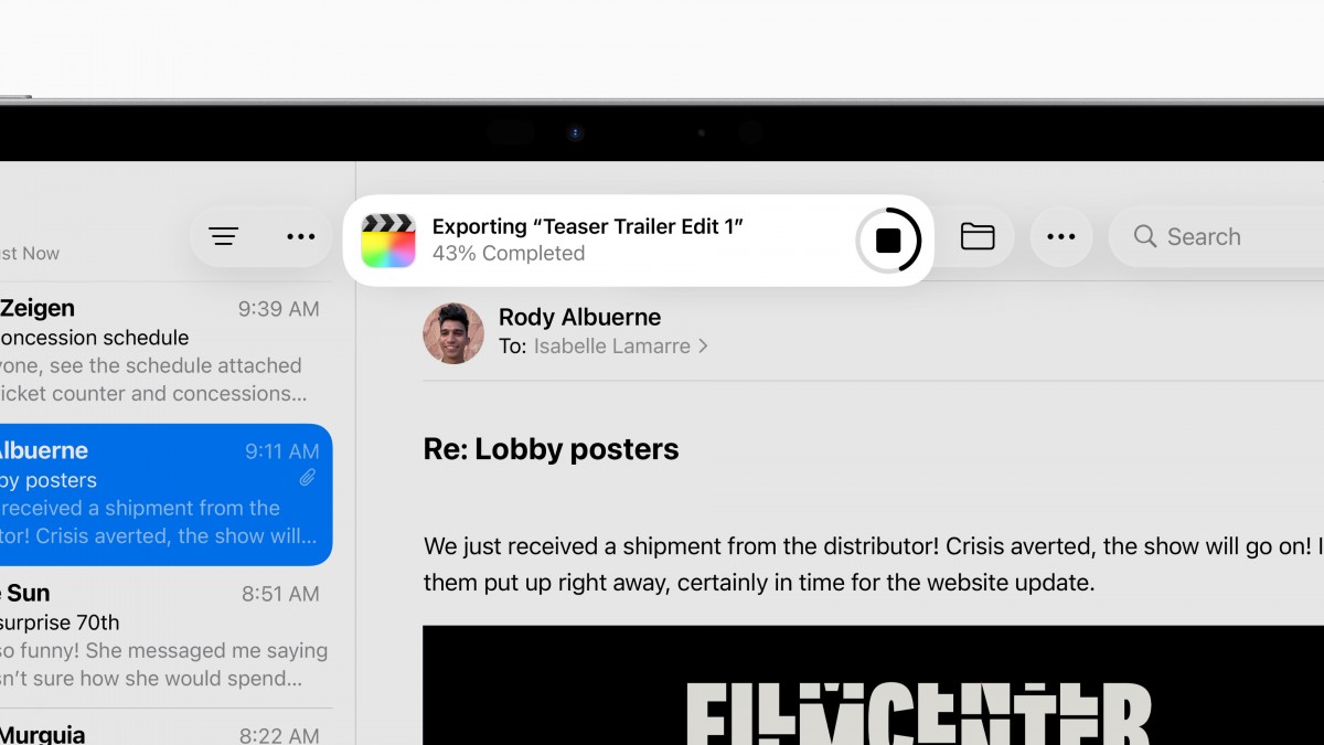 iPadOS 26 Live-Aktivitäten iPadOS 26 Live-Aktivitäten