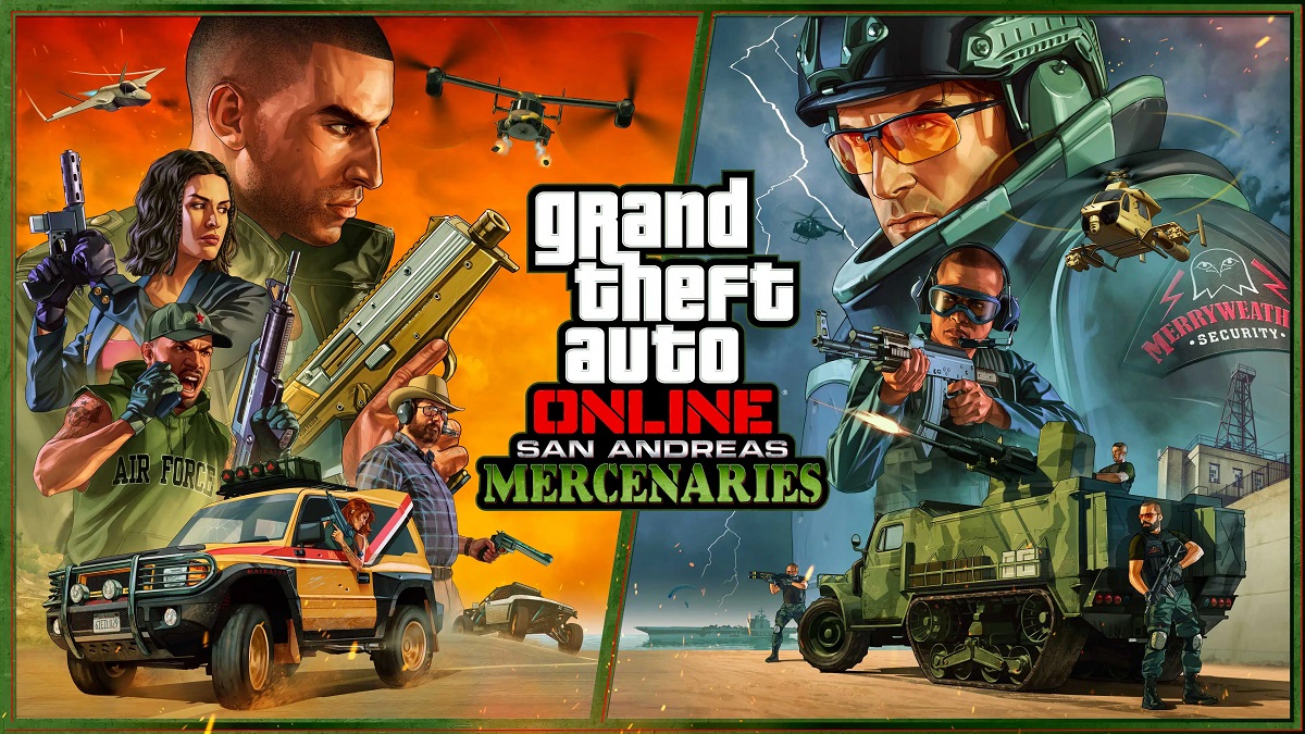 Rockstar Games hat einen farbenfrohen Trailer für das große San Andreas Mercenaries-Update für GTA Online veröffentlicht