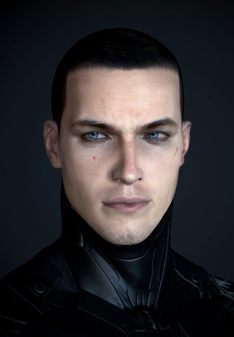 Konzeptkunst von senior Bruce Wayne