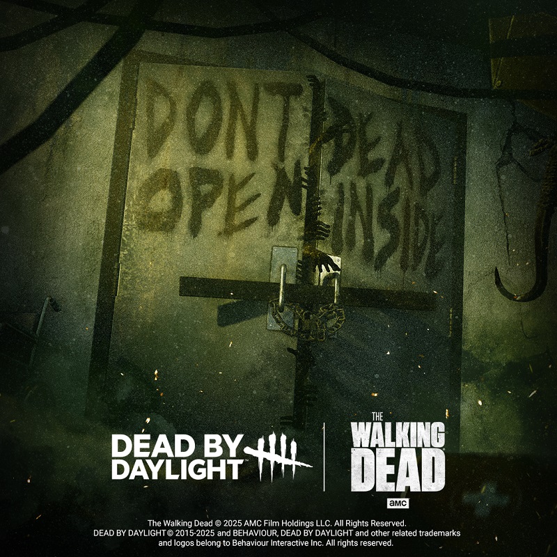 Dead by Daylight und The Walking Dead crossover poster Dead by Daylight und The Walking Dead crossover poster