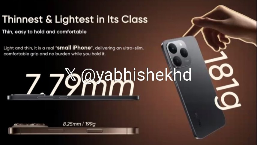 Bild des Realme 15T Smartphones Bild des Realme 15T Smartphones