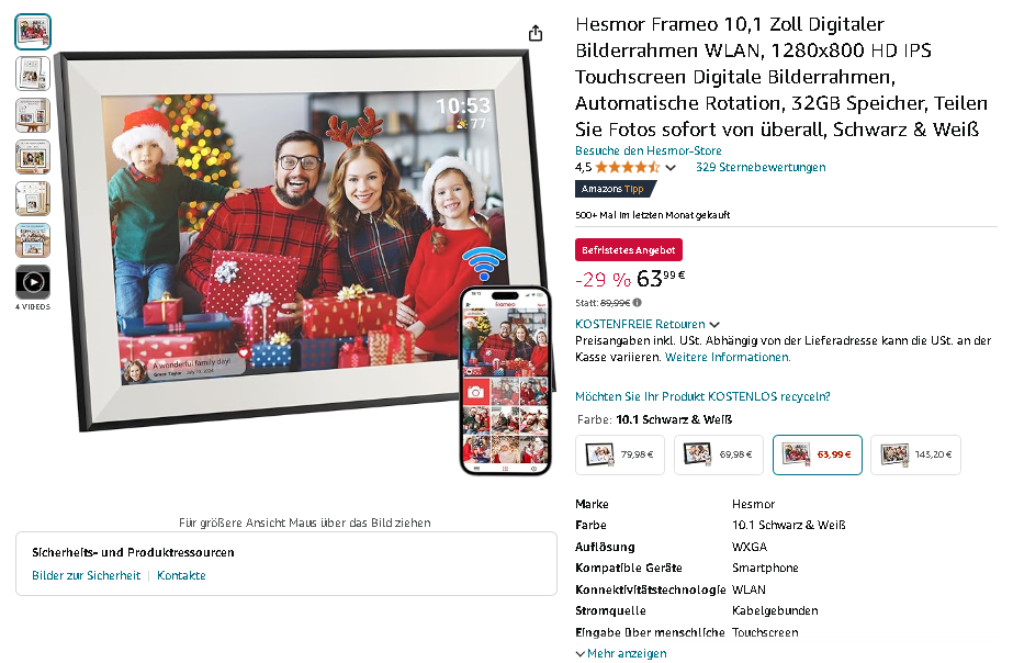 Hesmor Frameo Digitaler Bilderrahmen Screenshot Hesmor Frameo Digitaler Bilderrahmen Screenshot