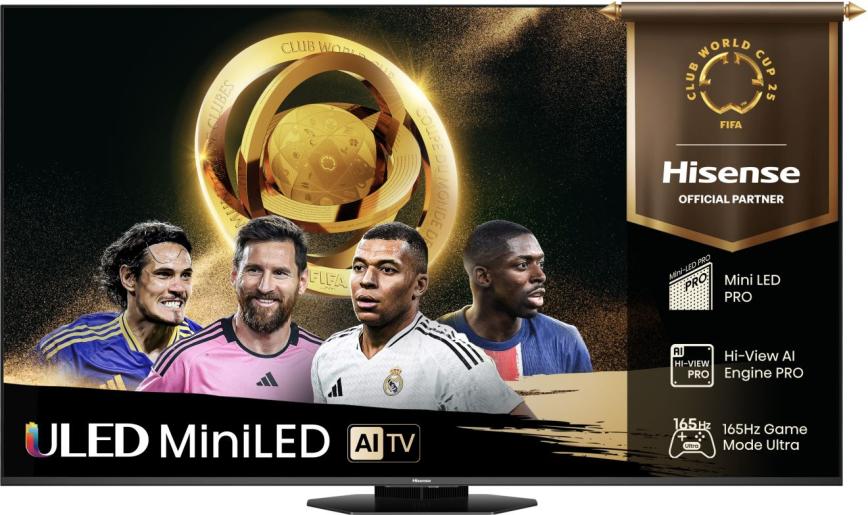 Hisense U8Q Mini LED TV in Europa Hisense U8Q Mini LED TV in Europa