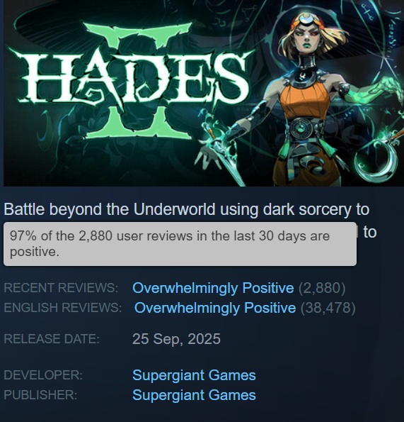 Ein weiteres Bild aus dem Spiel Hades II